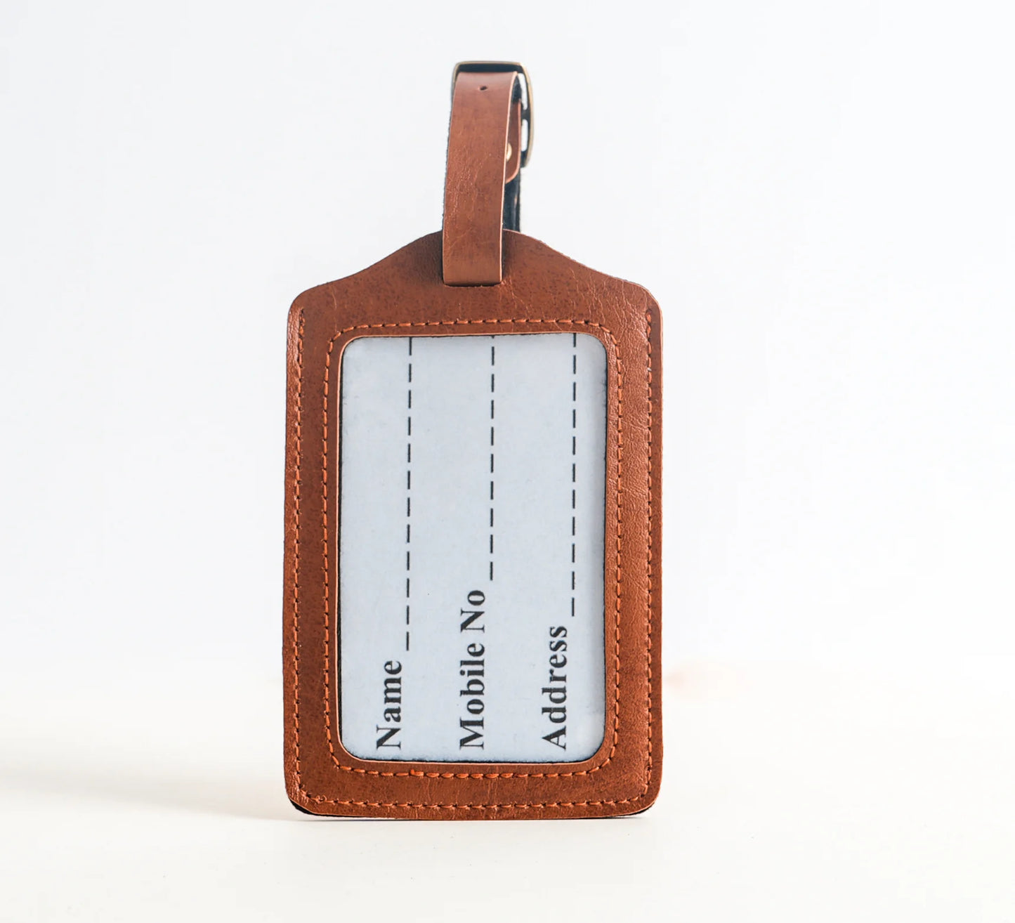 Personalized Luggage Tag In Grey