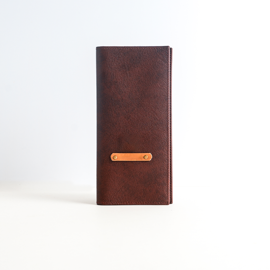 Personalized Passport Organizer In Tan