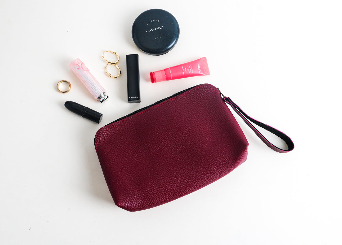 Personalized Multi Purpose Kit In Wine Red