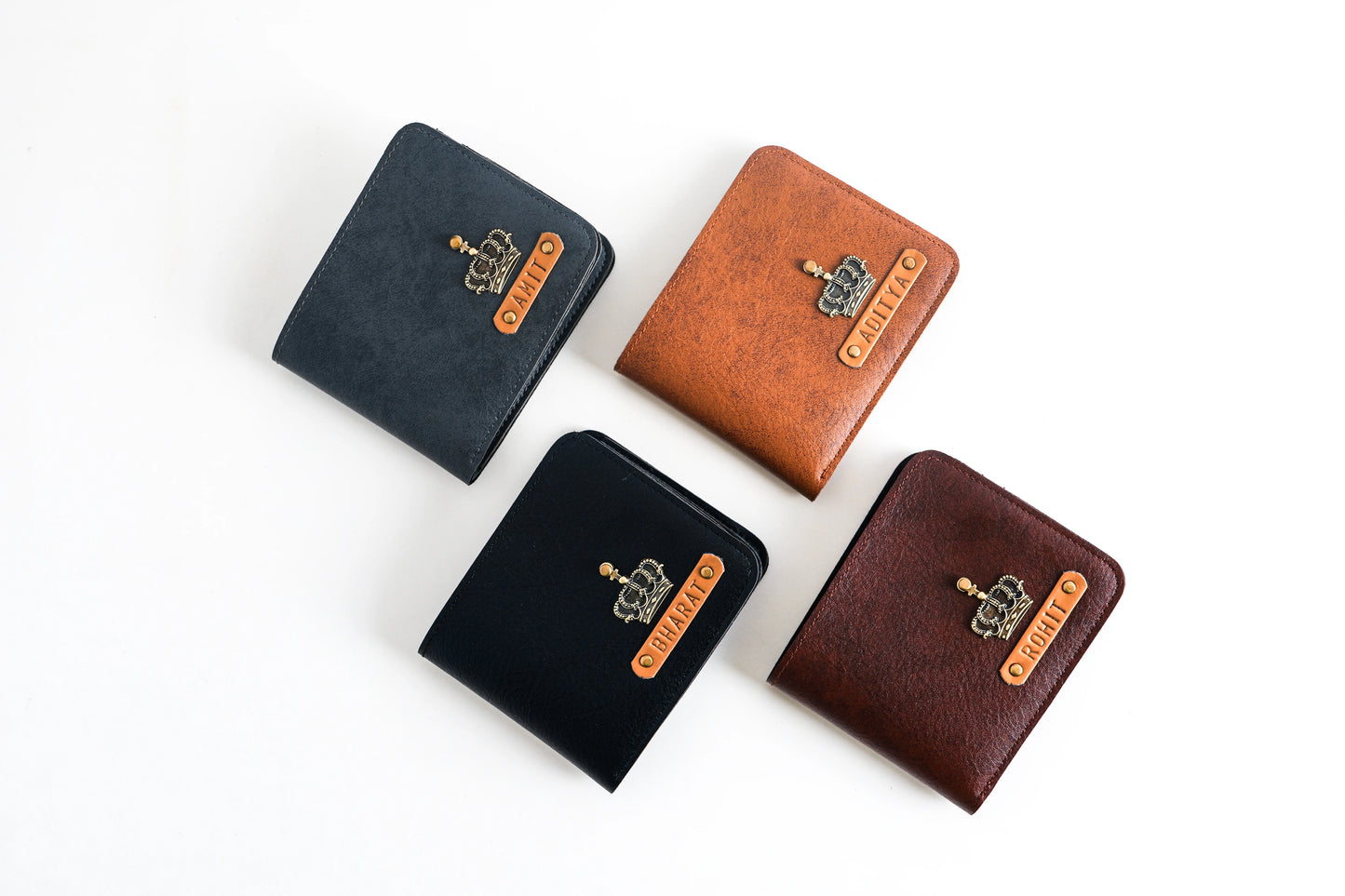 Personalized Men's Wallet In Black