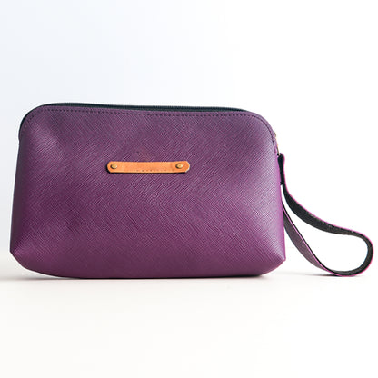 Personalized Multi Purpose Kit In Plum Purple