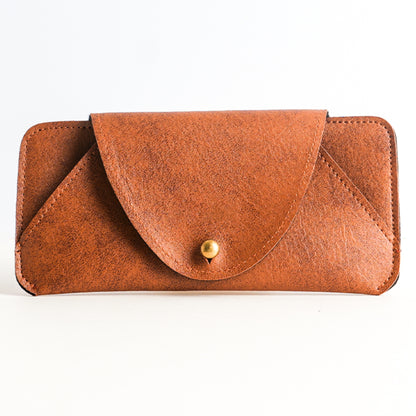 Personalized Sun Glass Cover In Brown