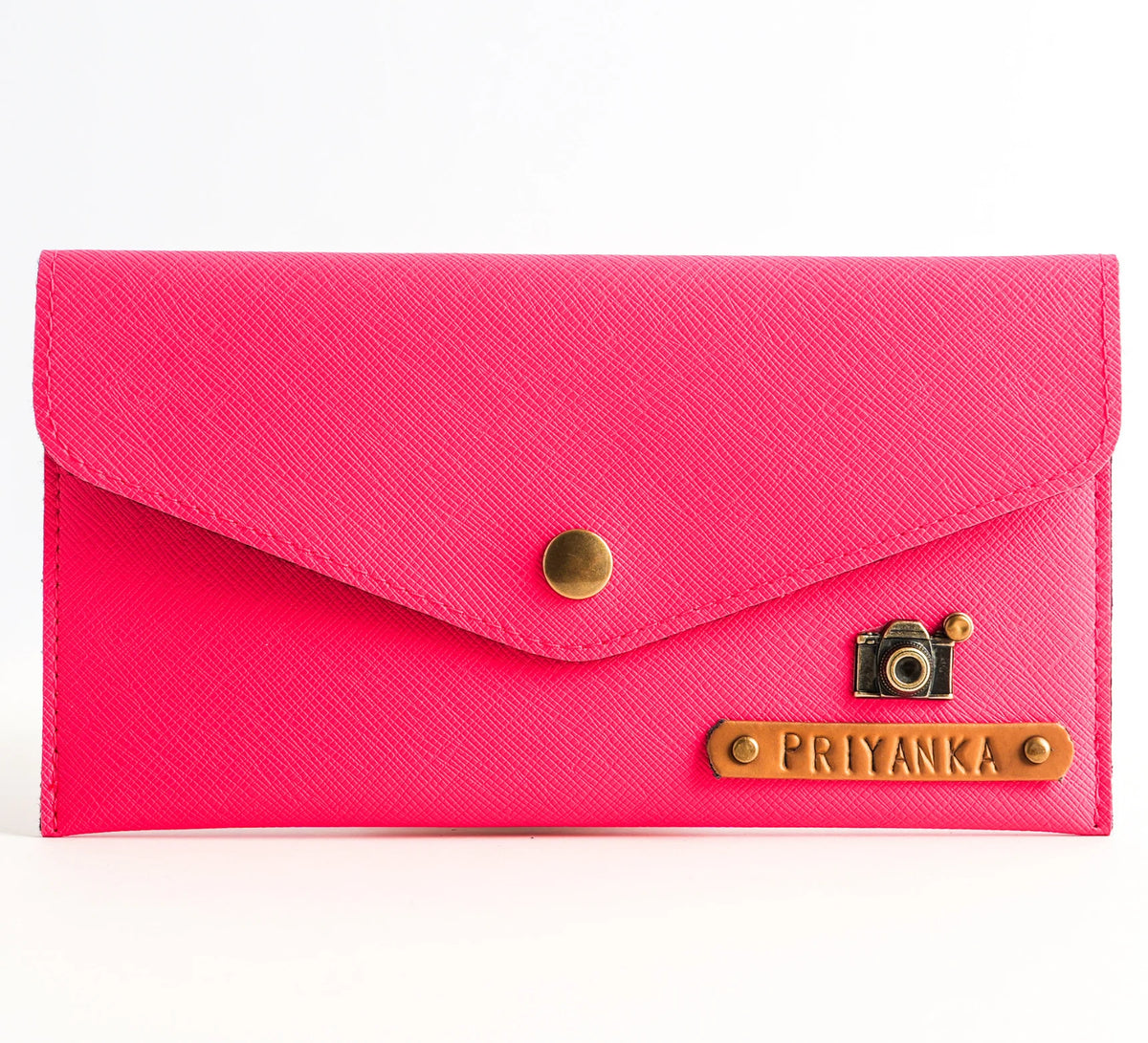Personalized Women Wallet in Pink