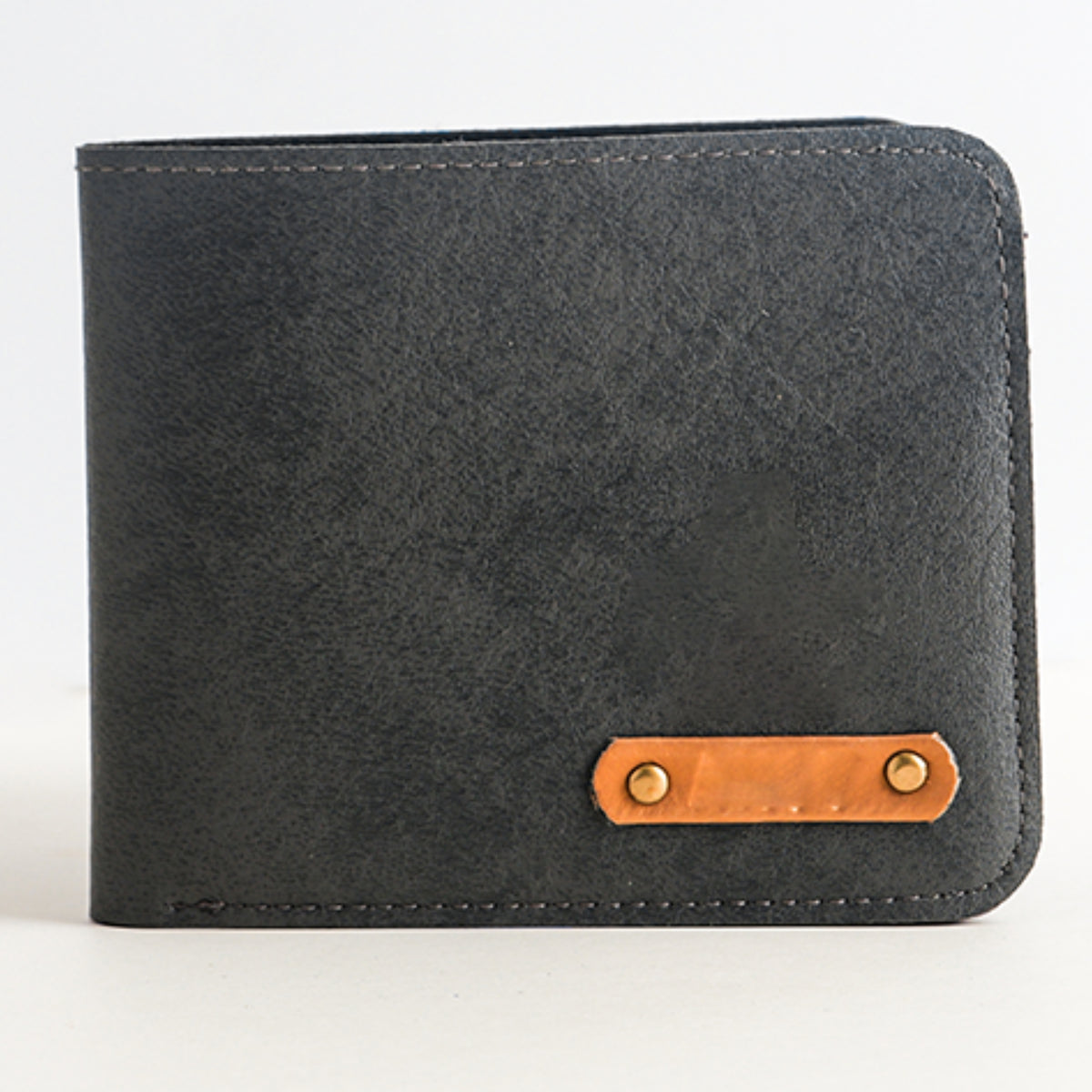 Personalized Men's Wallet In Grey