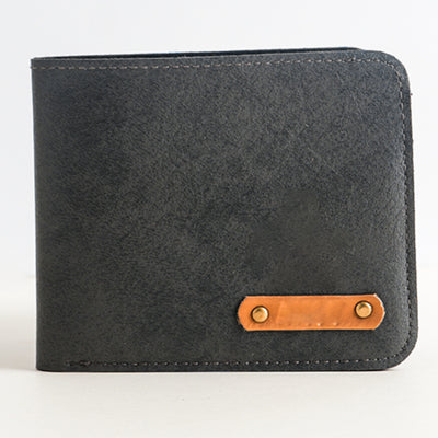 Personalized Men's Wallet In Grey