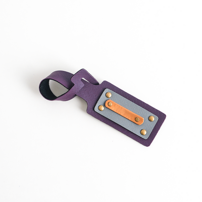 Personalized Name Tag In Grape