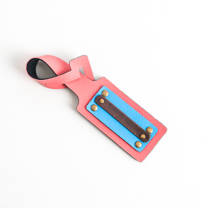 Personalized Name Tag In Peach