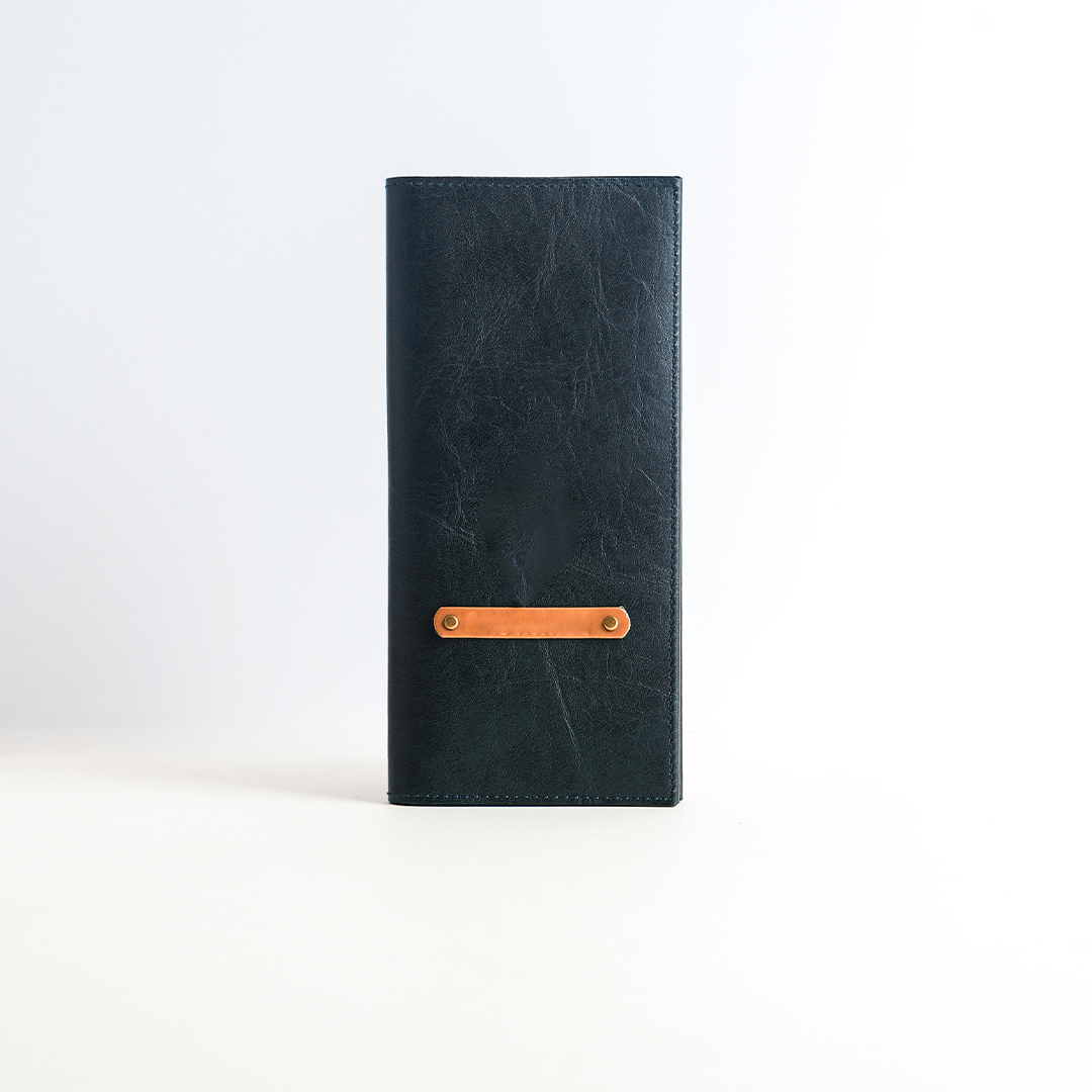 Personalized Passport Organiser In Black