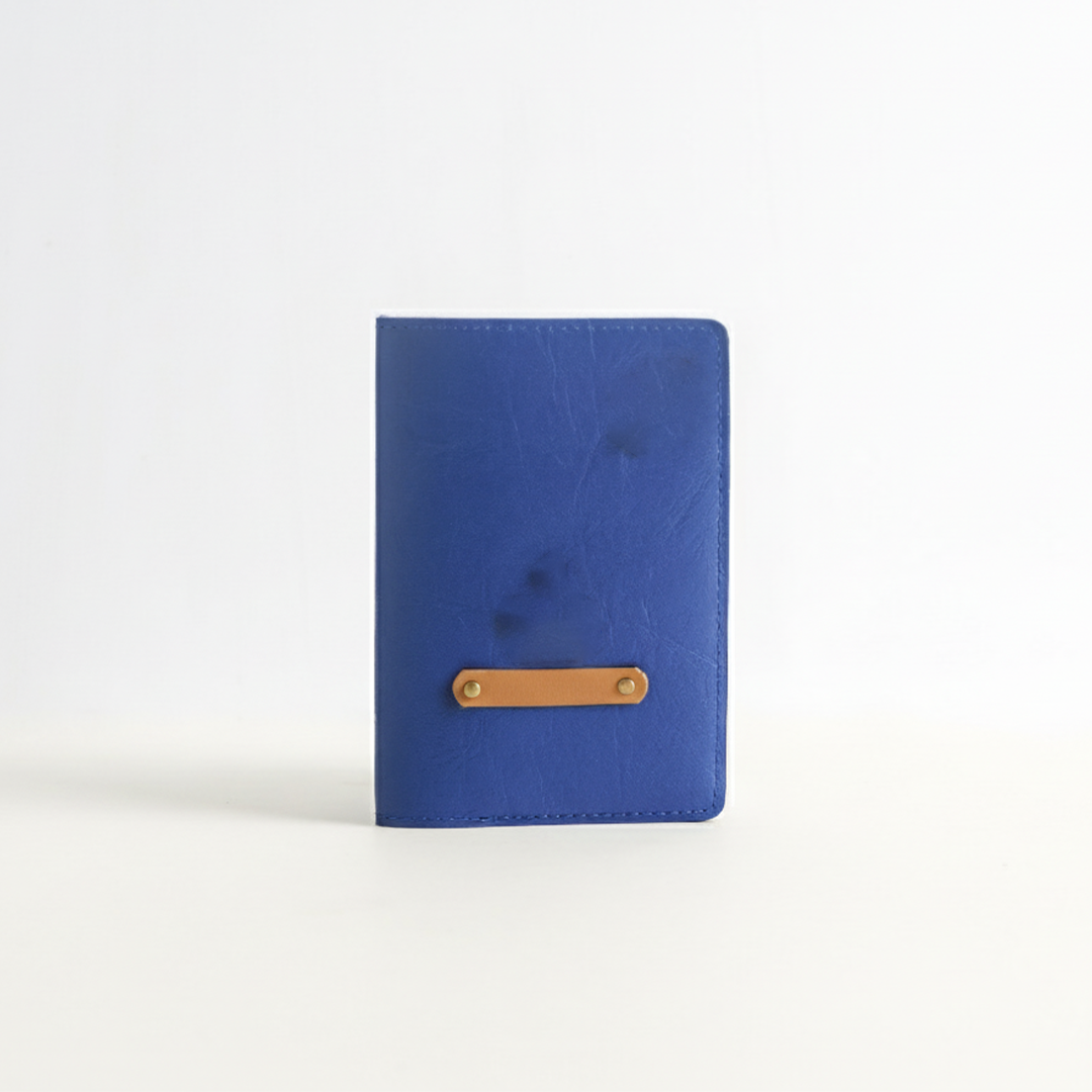 Personalized Passport Cover In Royal Blue