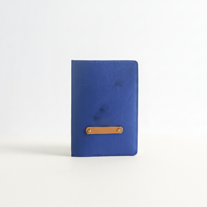 Personalized Passport Cover In Royal Blue