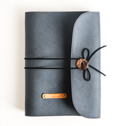 Personalized Diary In Slate Grey