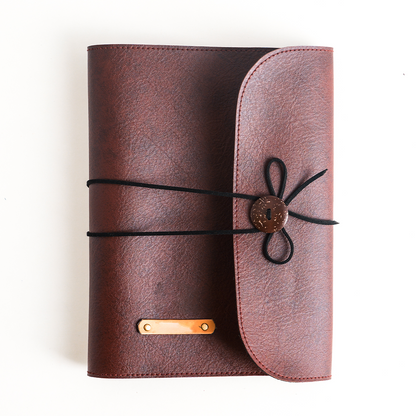 Personalized Diary In Tan