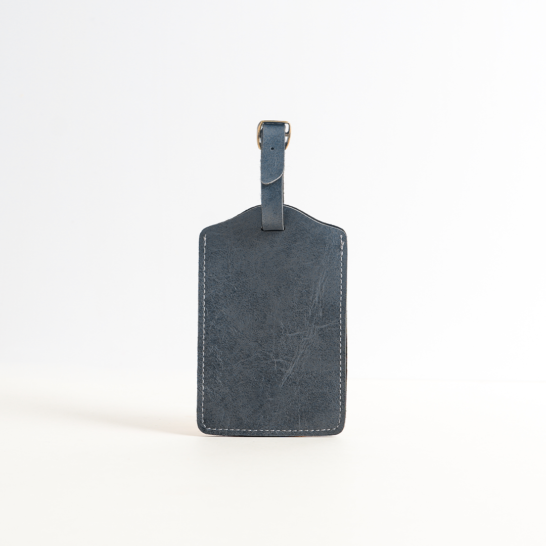 Personalized Luggage Tag In Grey