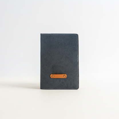 Personalized Passport Cover In Grey