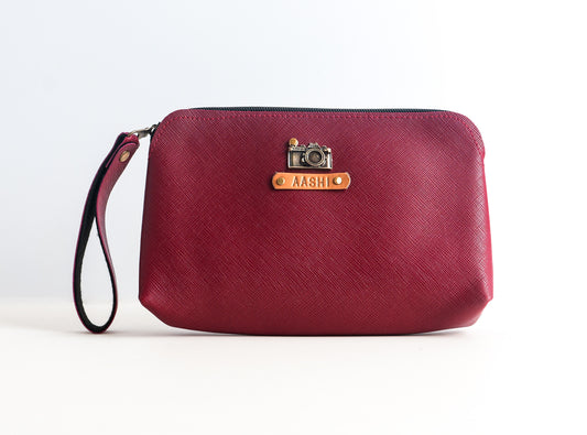 Personalized Multi Purpose Kit In Wine Red