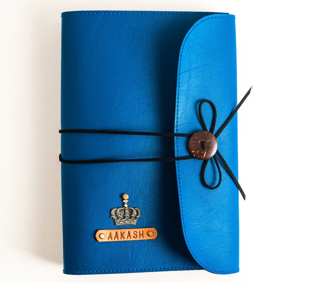 Personalized Diary In Blue