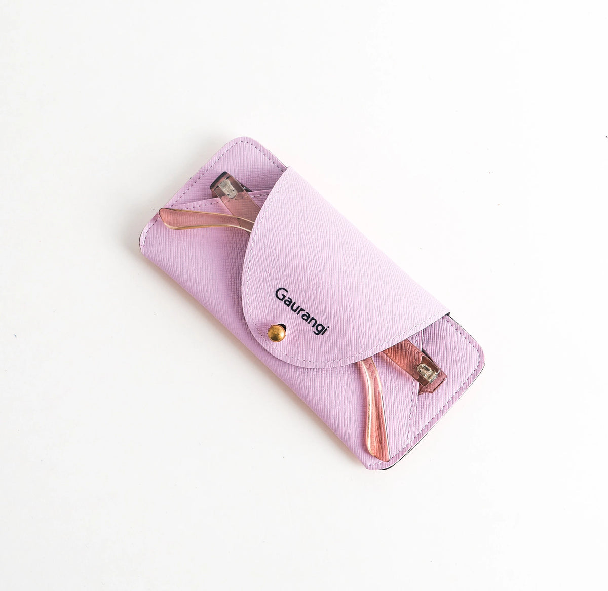 Personalized Sun Glass Cover In Lilac Bloom